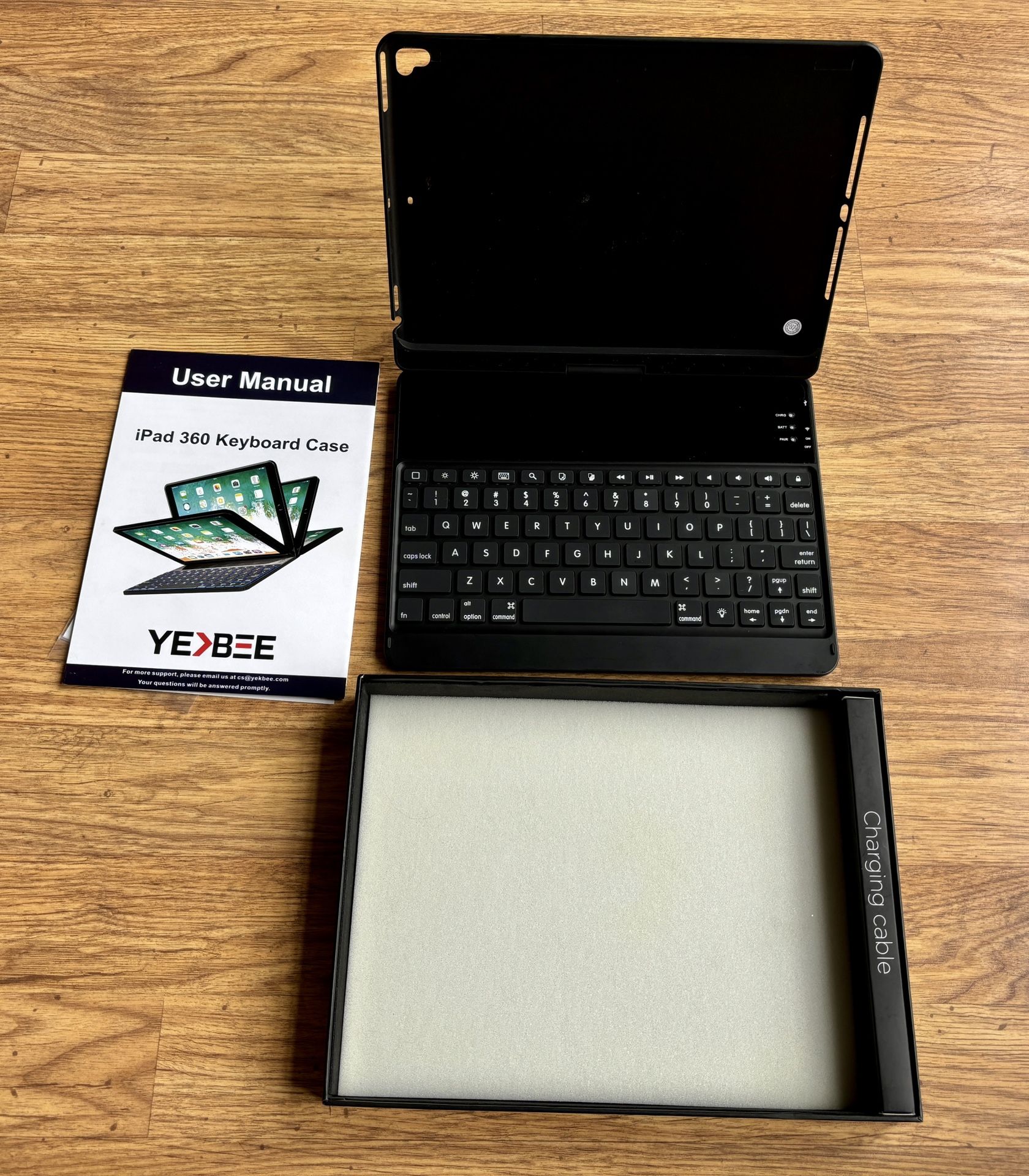 ALL-IN-ONE YekBee (TypeCase) 360X Keyboard Case KB201(N) for iPad