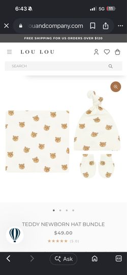 Lou Lou and company newborn set