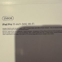 iPad Pro M4 Oled Newest Model 11inch