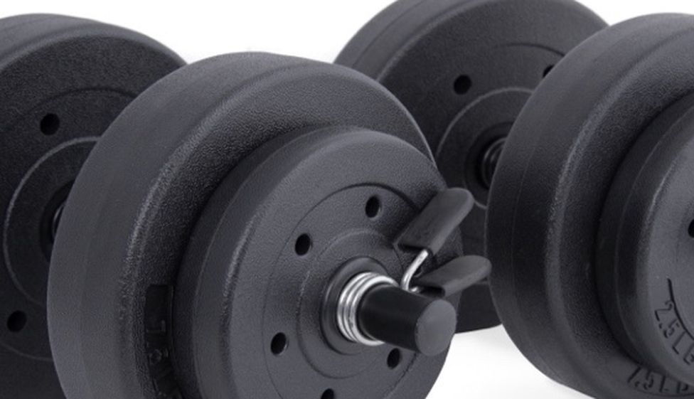CAP Barbell 40-Pound Vinyl Dumbbell Set