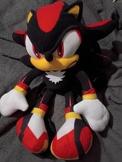 Sonic The Hedgehog Shadow Plush Backpack 14-inches. New with Tags