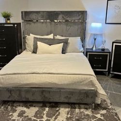 New 4pc Bedroom Set In Box 📦 Buy Now Lay Later $899