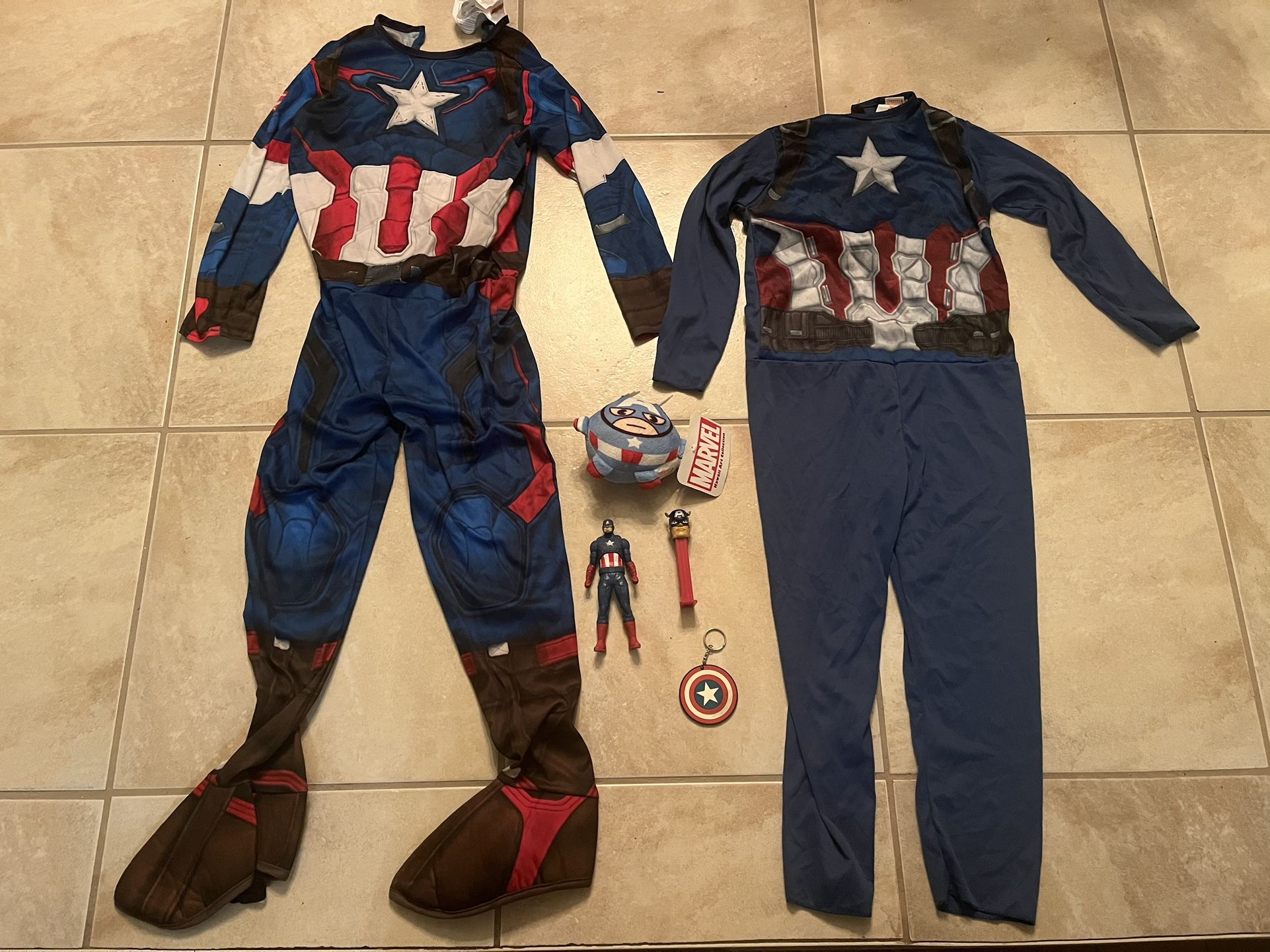 Captain America Costumes And Extras 