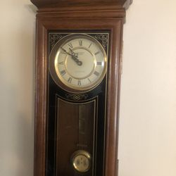 vintage verichron Quartz Grandfather wall clock