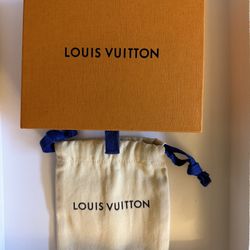 Lv Box And Dust Bag