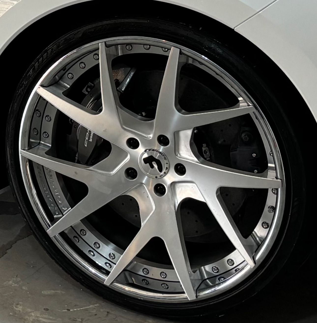 21/22 Forgiato ECL Wheels For Chevy C8 Corvette or similar Vehicles With 5x120 Bolt Pattern 