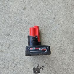 M12 4.0 Battery With Combo Charger 