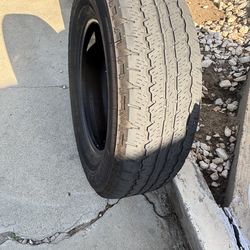 3 Used Bridgestone Dueler tires A/T