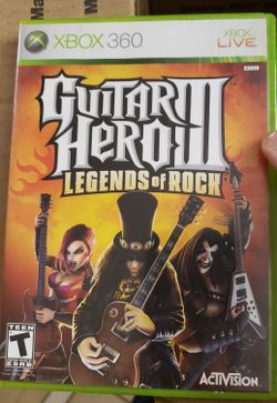 XBOX360 GUITAR HERO III LEGENDS OF ROCK