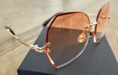 Light Burnt Orange Sunglasses