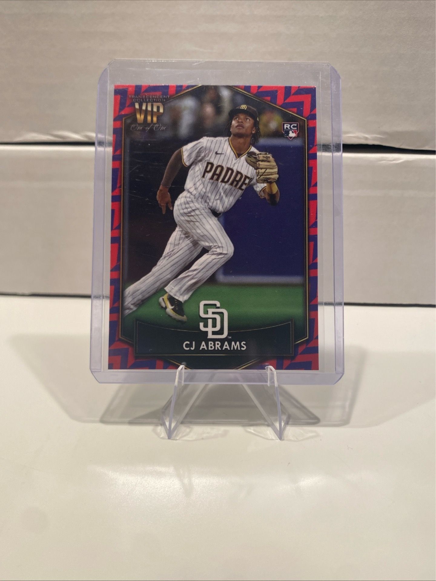 2022 Topps Transcendent Baseball VIP Party Exclusive CJ Abrams RC 1/1