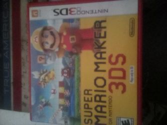 Super Mario maker 3ds game