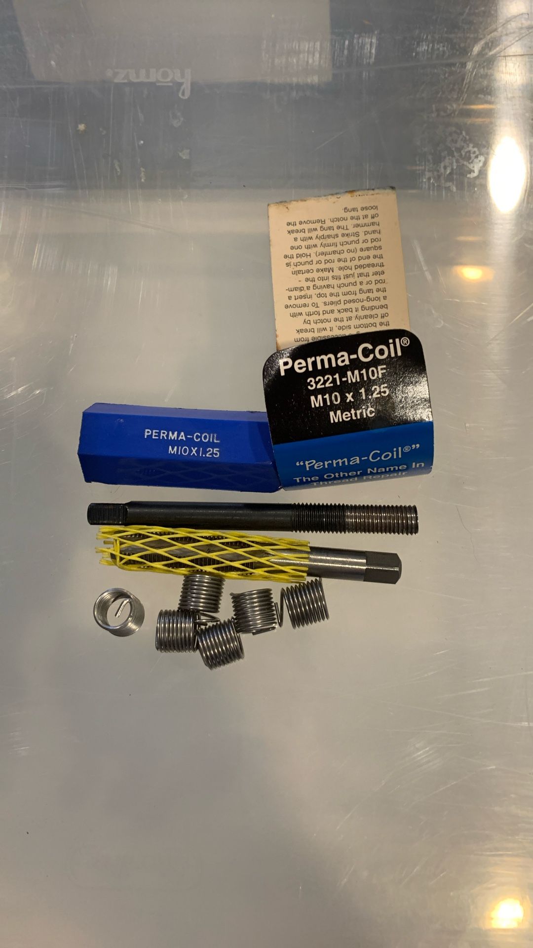 Permanent Coil Thread Repair Kit