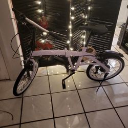 Brand New Folding Bike With Electric Air Pump And Indoor Traing Stand