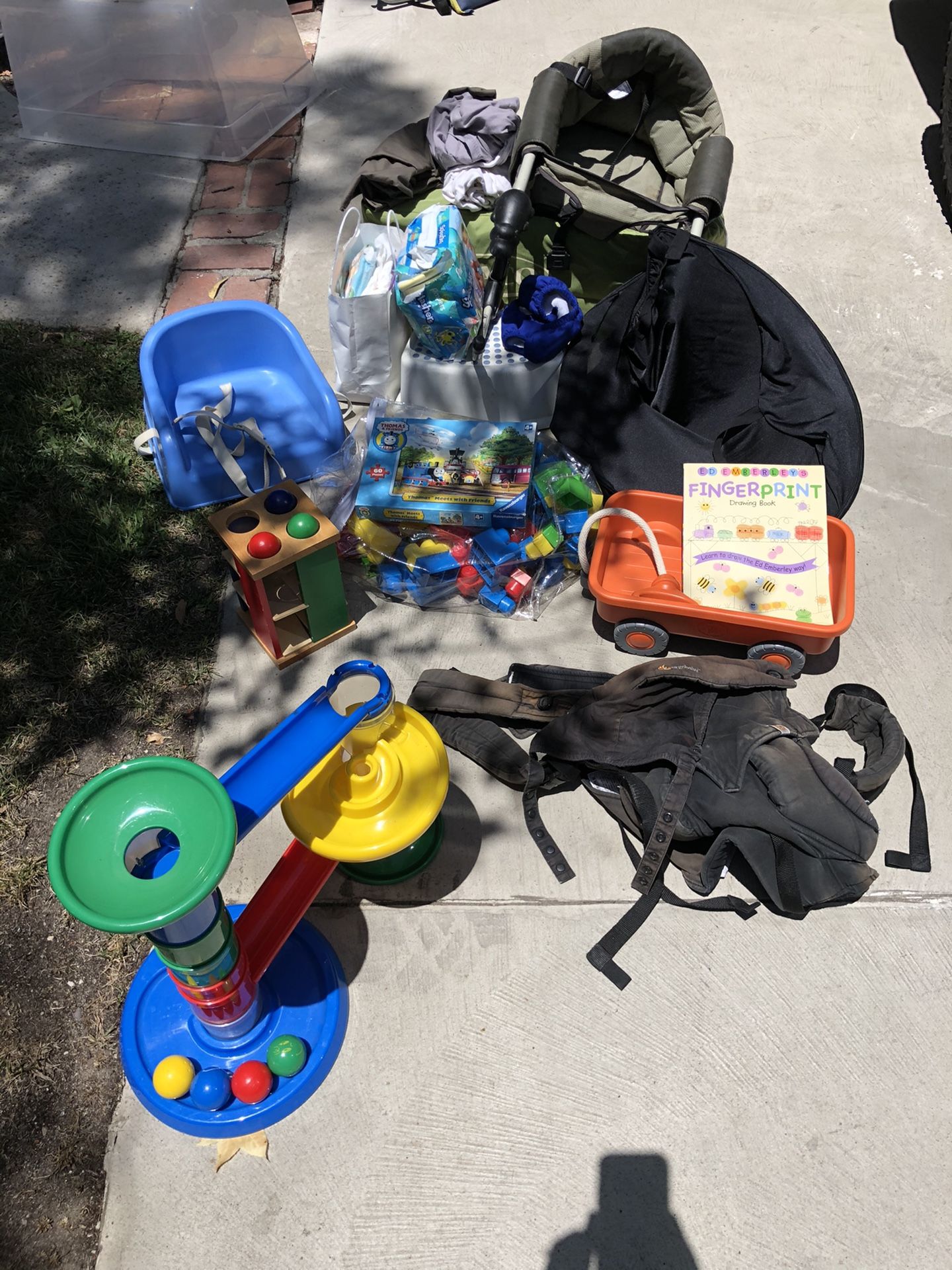 Baby and toddler toys and supplies