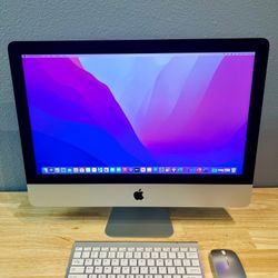🍎Apple iMac 21” Intel Core i5 Processor/8GB RAM/256GB Storage⚡️🔥Laptop Comes with Microsoft Office, Logic Pro, Adobe, Final Cut💻 1 Year Warranty✅ 