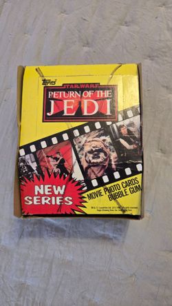 Topps Star Wars Return of the Jedi Trading Cards Box