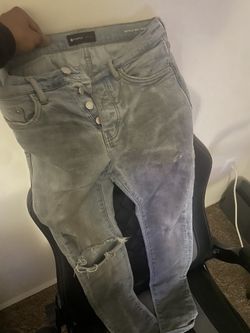 Dirty wax light Blue Purps Sz 29