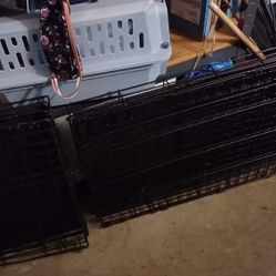 Wire Crates 24". 36"