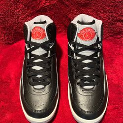 New Jordan 2 Blk. Cmt. Men’s Size 9.5 And Size 8.5 Mens 165 $ A Pair