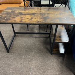 Rustic Brown Desk 