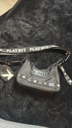 Playboy Black Mini Shoulder Bag Set
