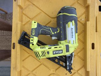 RYOBI Cordless AirStrike 15-Gauge Angled Finish Nailer (Tool Only)