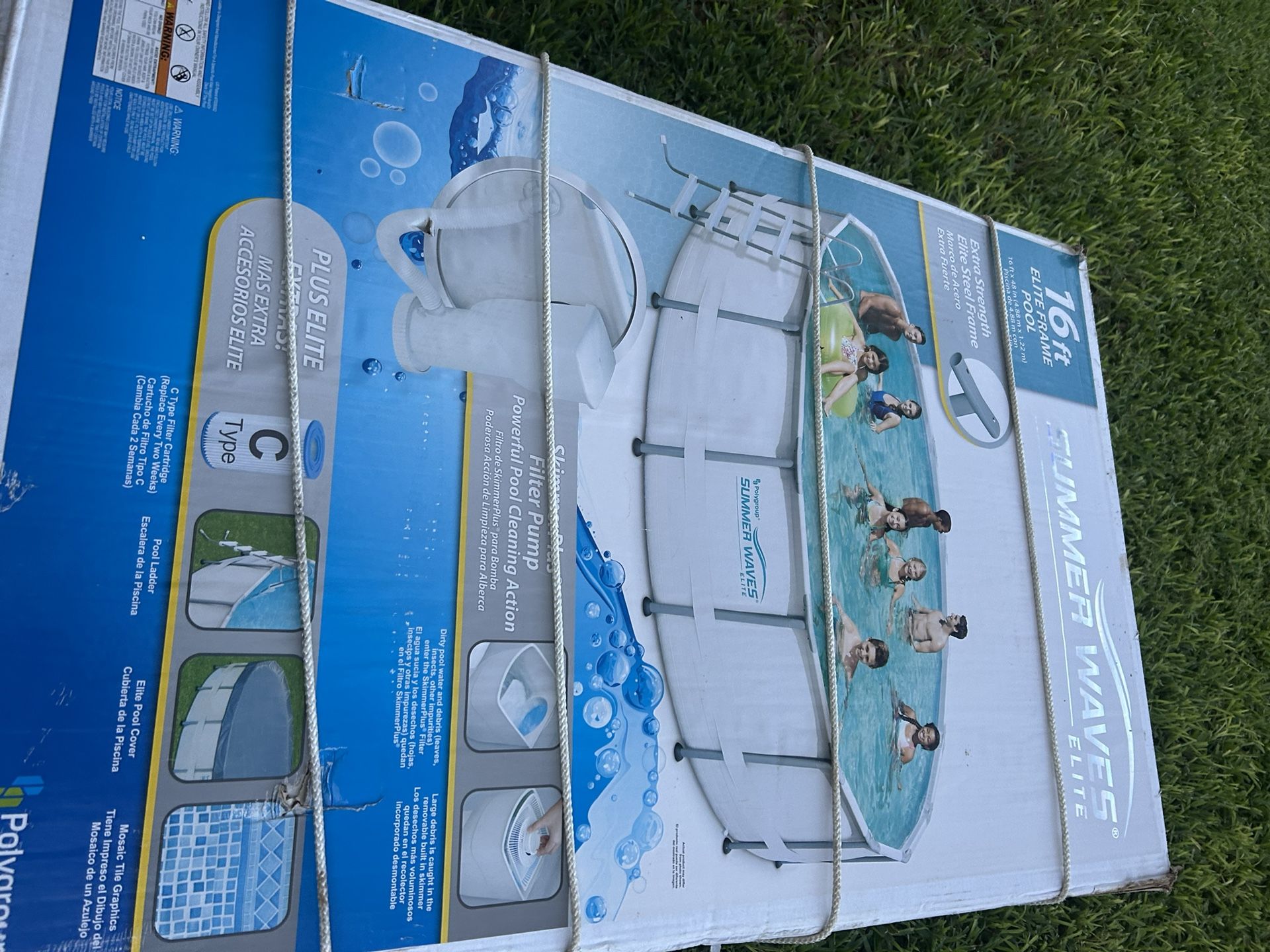 16 Ft Above Ground Swimming Pool