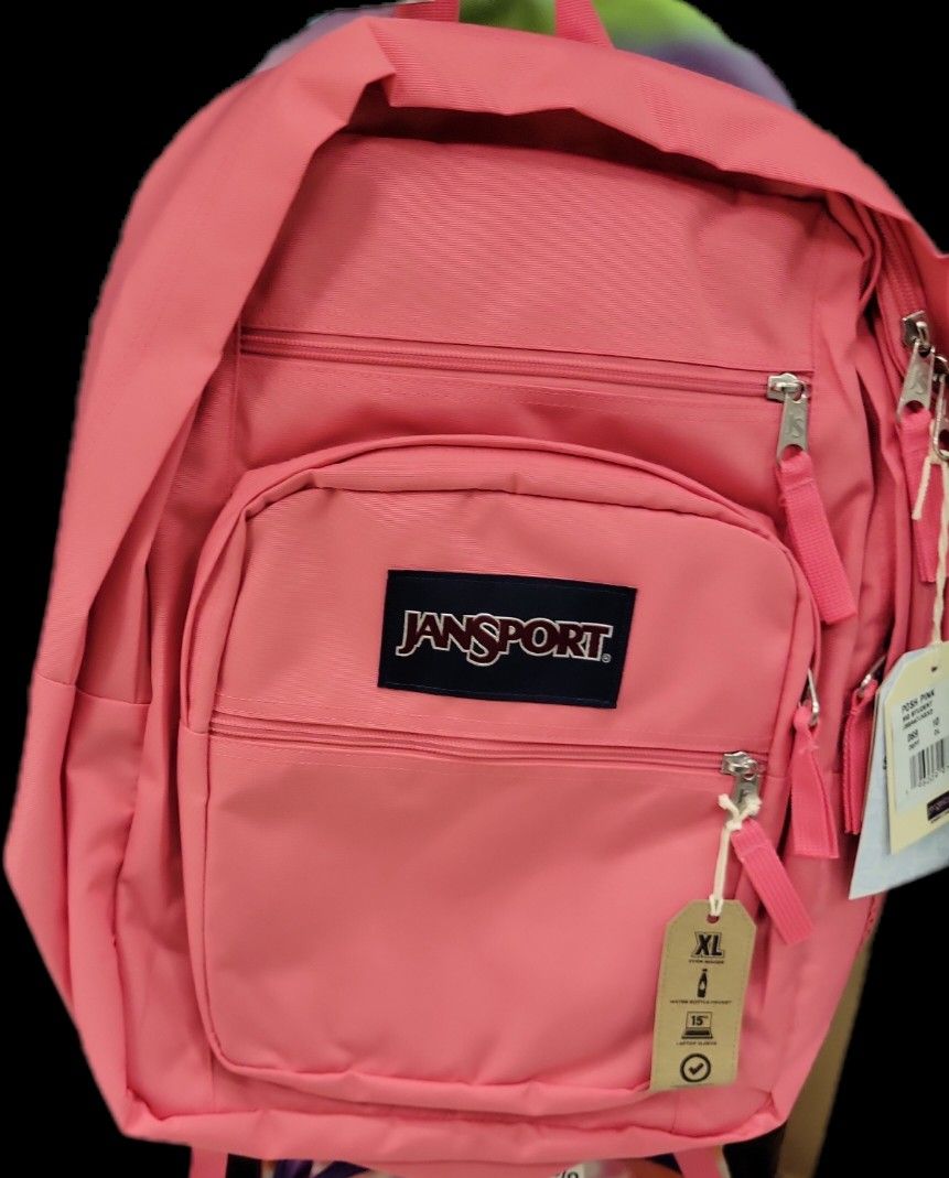 Pink Jansport Backpack