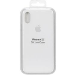 used - Phone XS Silicon Case - White - Apple (fits iPhone X)