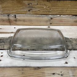 Vintage West Bend Slow Cooker Replacement Glass Lid 4 / 6 qt  Rectangle