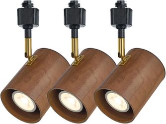 BISAMIYA Black H Type Track Lighting - Modern Ceiling Light Fixture (3 Pack)