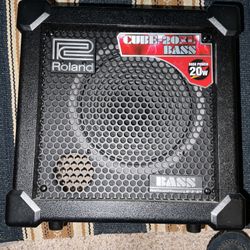 Roland 20watt Bass Amp.