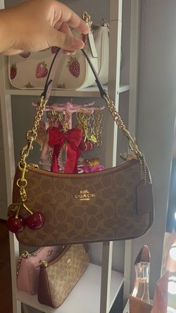 Light Brown/ Tan Teri Coach Bag