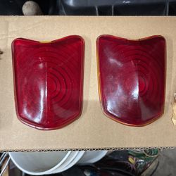 **PAIR** 1939 DODGE TAIL LAMP LENSES *GLASS* **PAIR**