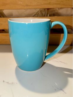 Kate Spade by Lenox Turquoise Ceramic Coffee Mug