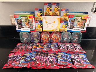 Pokemon Tcg Etb booster bundle Ascended heroes tin 30th celebration New