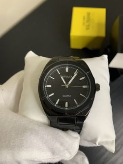 Brand New Invicta Men’s Black Stainless Steel Watch – Stealth Style