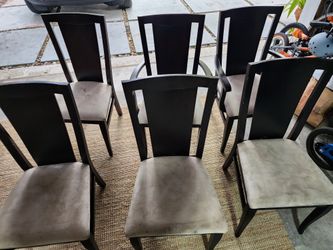 6 Dining Room Chairs