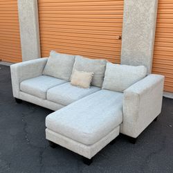 FREE DELIVERY - Ashley Furniture Sectional Couch W/ Reversible Chaise