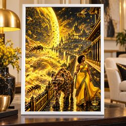 Wall art from Francis neal  collection picture with fram 11×14
