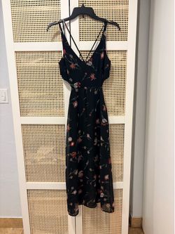 Fall cut out side dress small