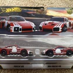 Hot Wheels Car Culture 2016 Porsche 935 & 2018 Porsche 935 Premium Twin 2-Pack