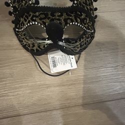 Halloween cat mask costume piece