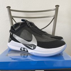 NEW Nike Adapt BB Black Pure Platinum 