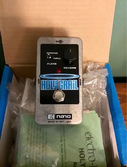 Electro-Harmonix Holy Grail Nano Reverb Guitar Effects Pedal
