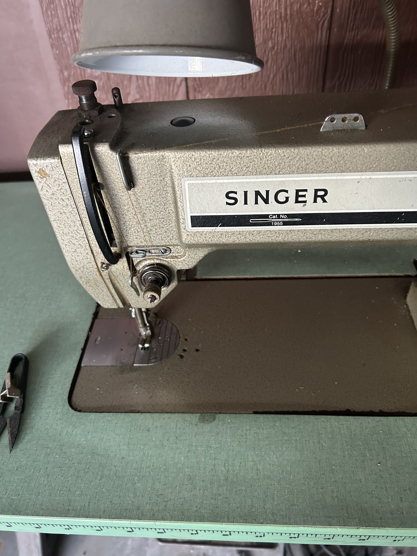 Singer Industrial Sewing Machine 591 D300AD Working. for Sale in