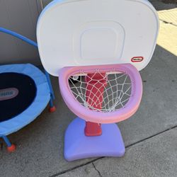 Free Little Tikes Basketball Hoop