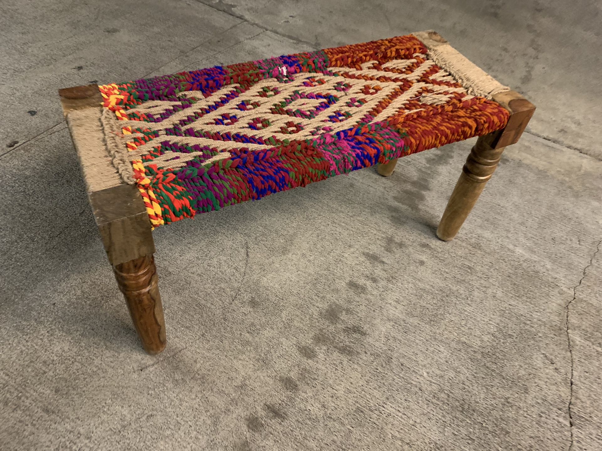 Chindi bench
