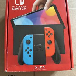 Nintendo Switch OLED Blue And Red $280 OBO